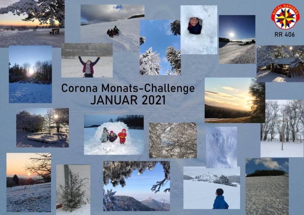Auflösung Corona Januar-Challenge